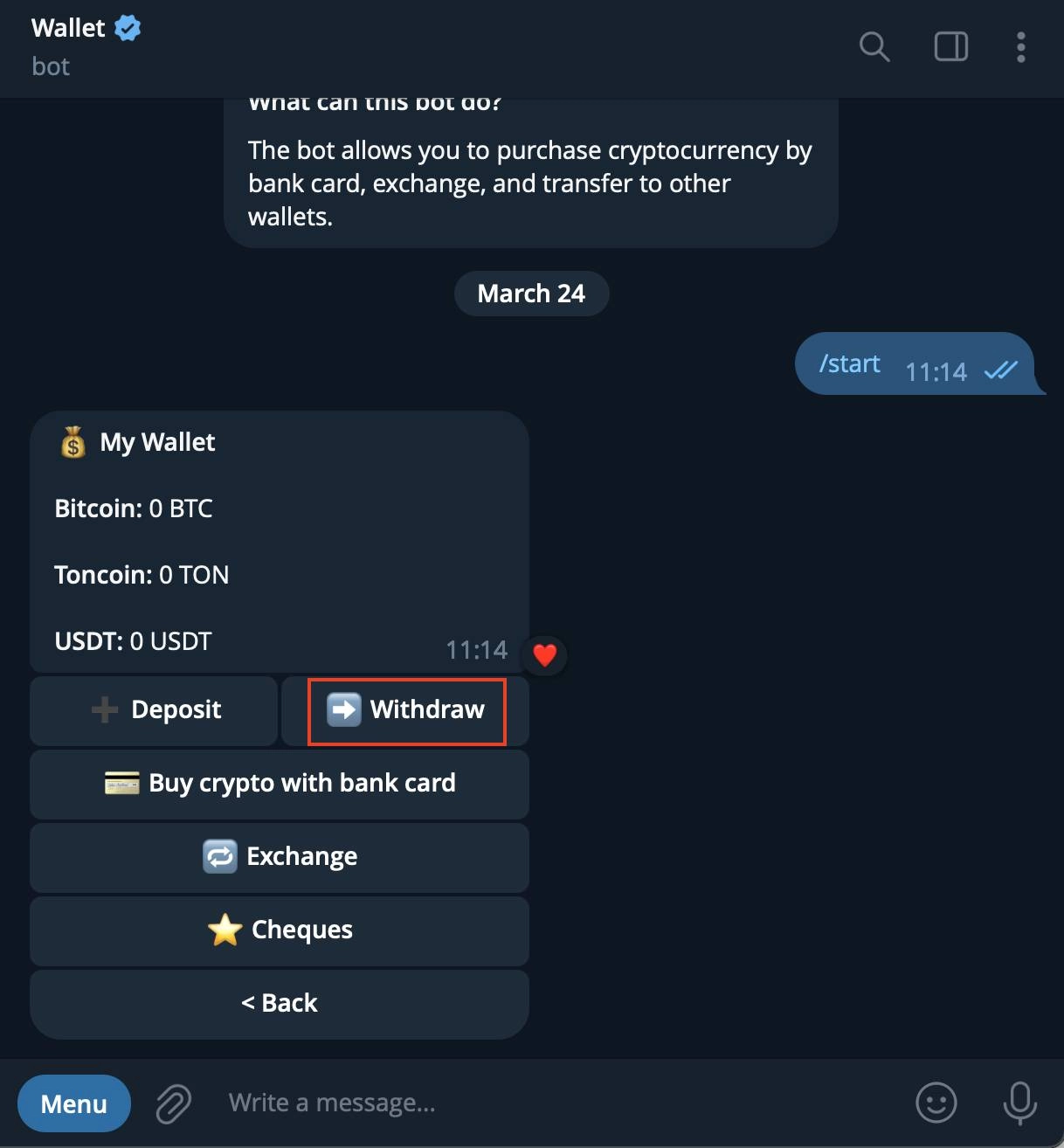 What is Telegram Wallet Bot? Guide to creating and using Telegram Wallet Bot