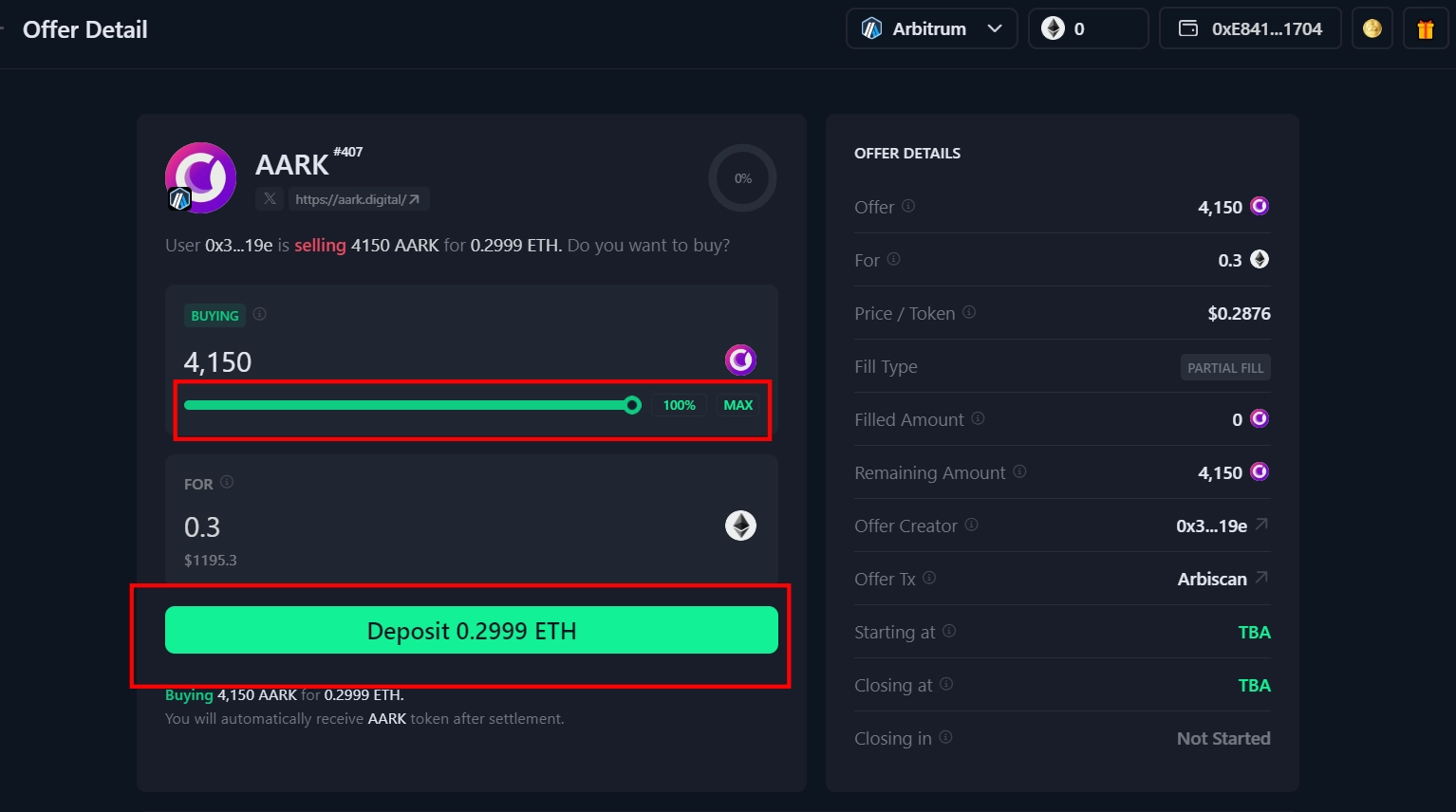 Guide to OTC trading on Whales Market