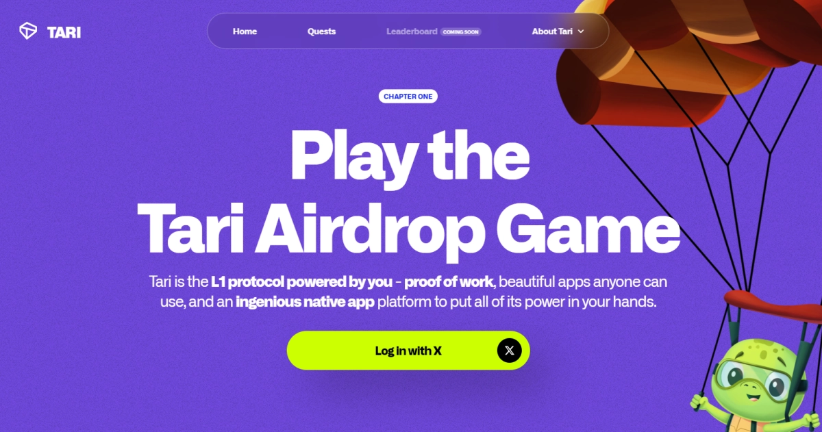 airdrop Tari 