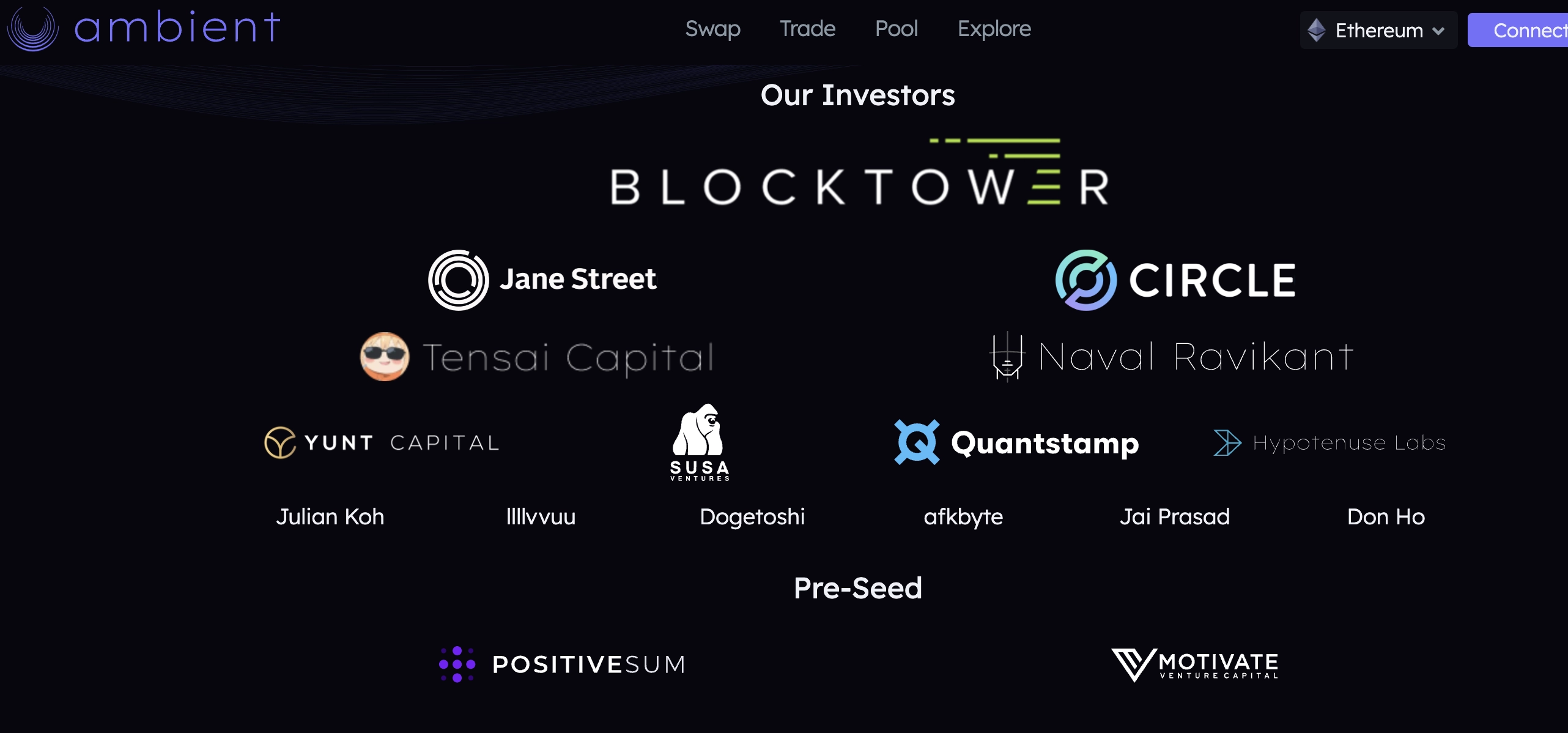 What is Ambient? Overview of Ambient Finance