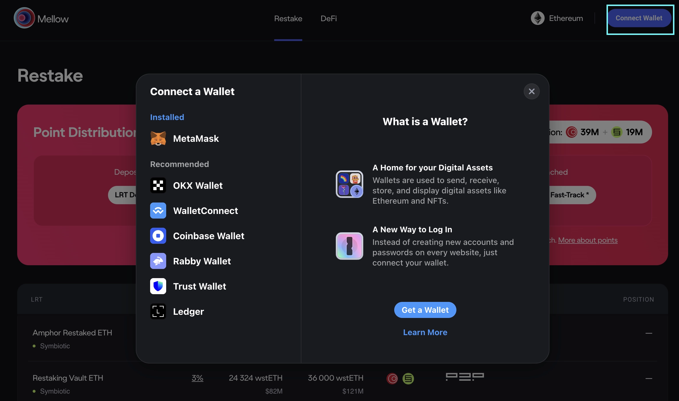 What is Mellow Protocol? Liquid restaking Mellow Protocol