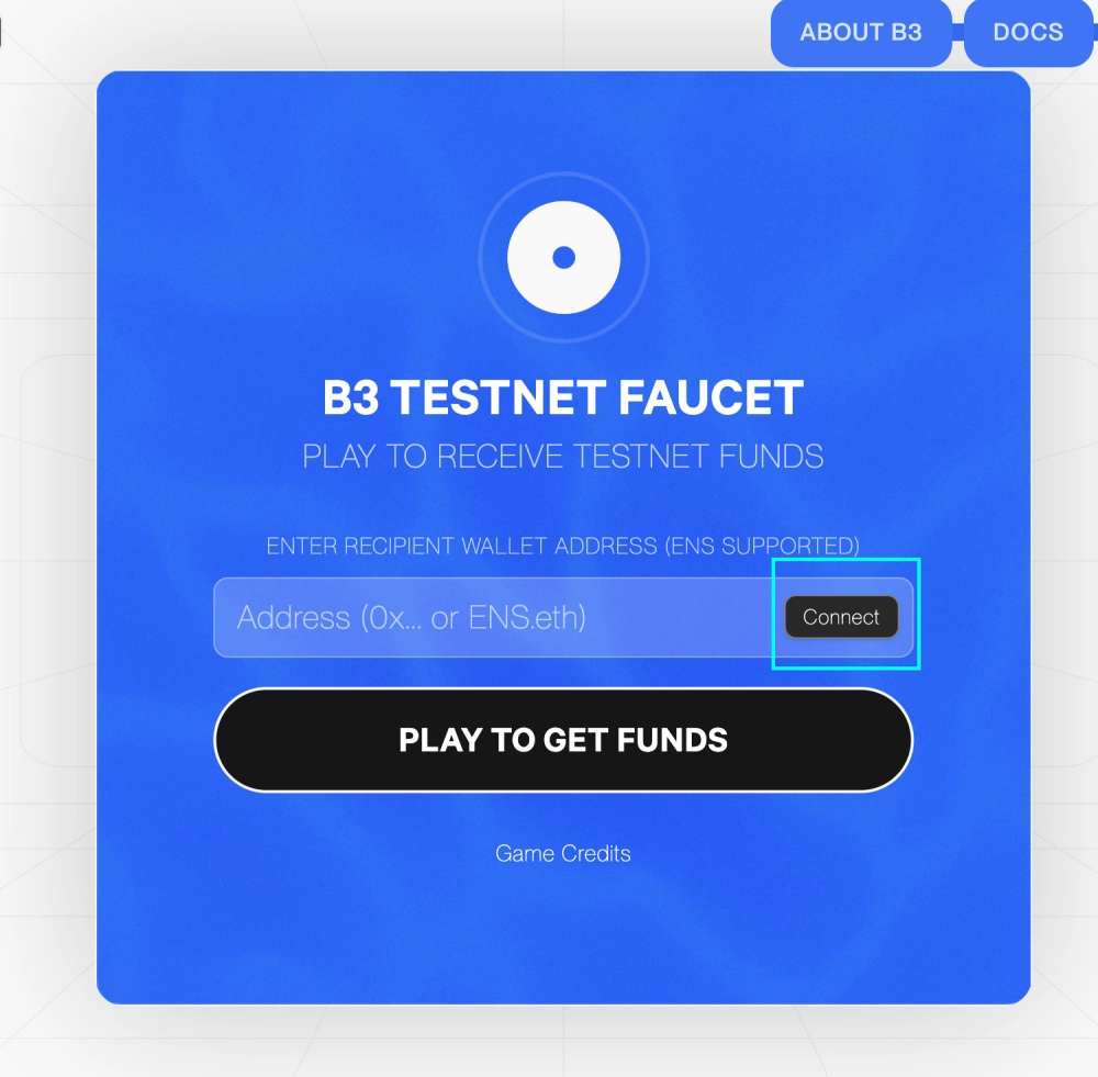 Guide to joining B3 testnet