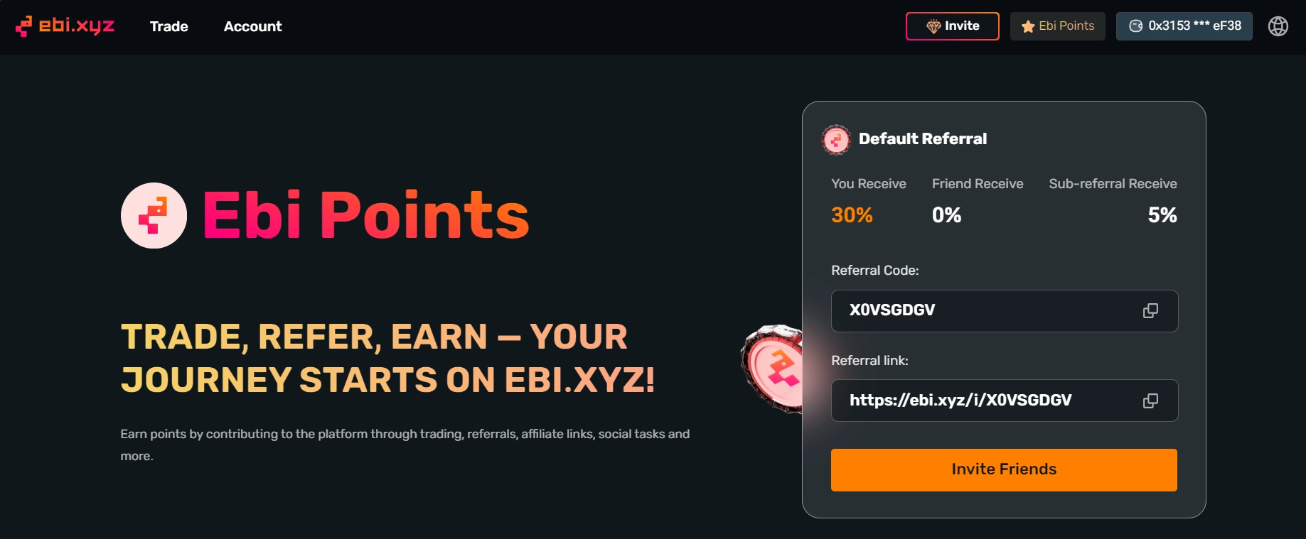 Guide to hunting Ebi.xyz airdrop