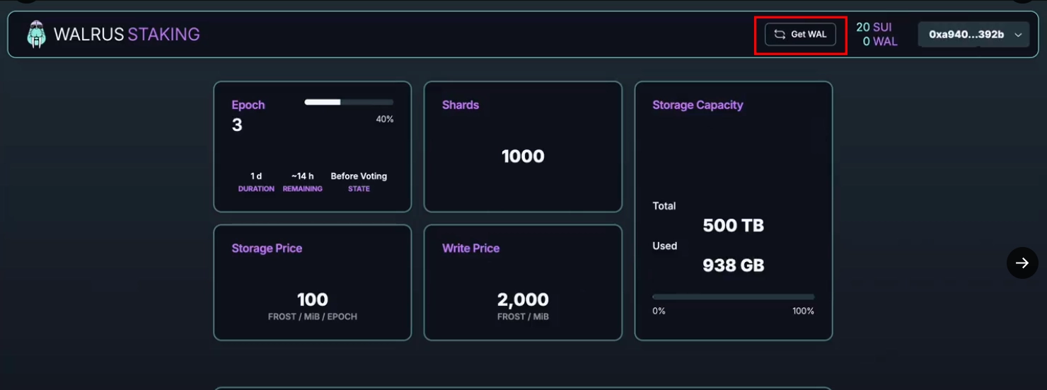Guide to participating in Walrus Protocol testnet