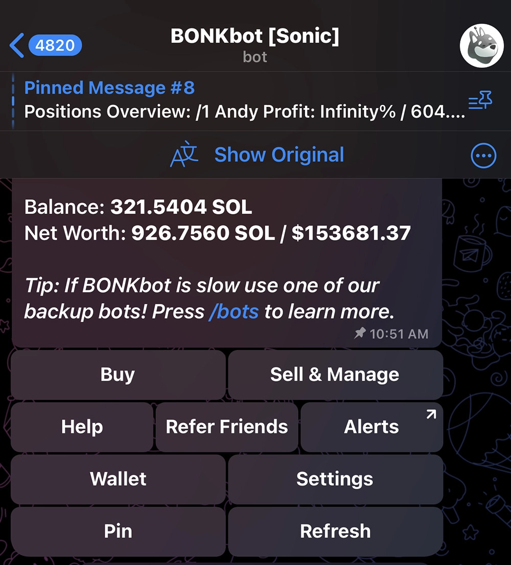 Top Solana Telegram trading bots