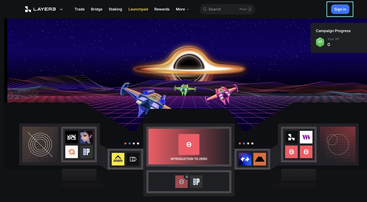 Guide to participating in the ZERO network airdrop