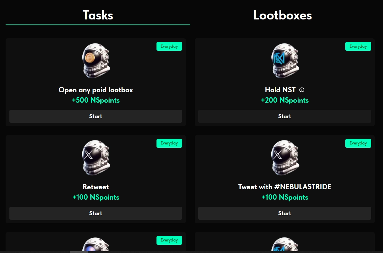 Guide to participating in NebulaStride airdrop