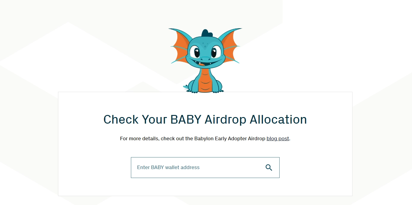 Guide to claiming the 600 million BABY token airdrop from Babylon