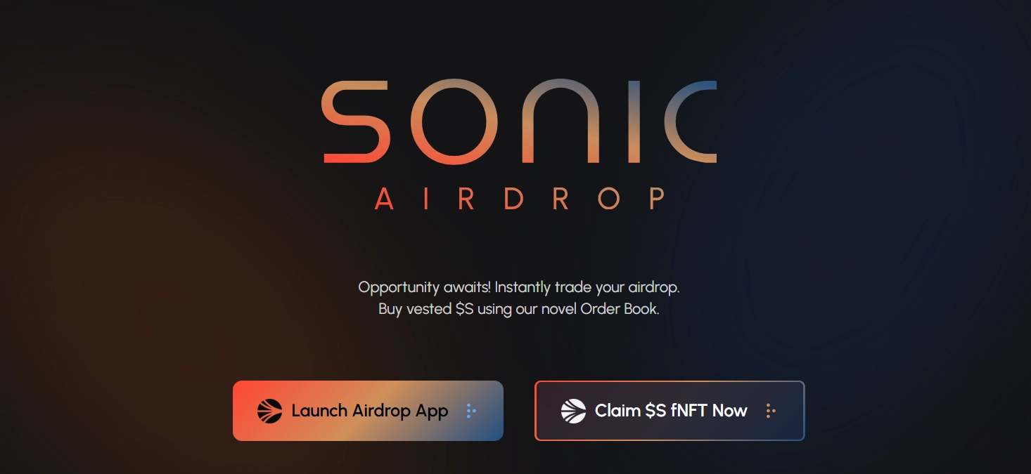 Guide to claiming Sonic airdrop