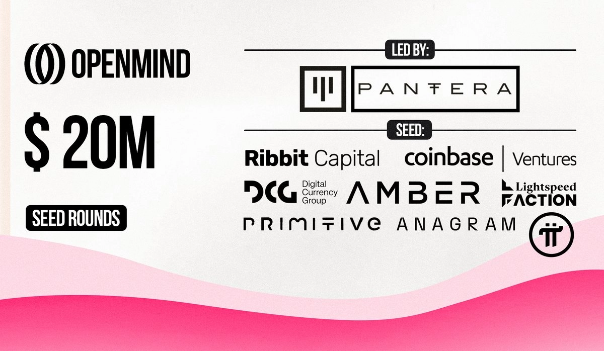 Pantera leads $20 million funding round for OpenMind