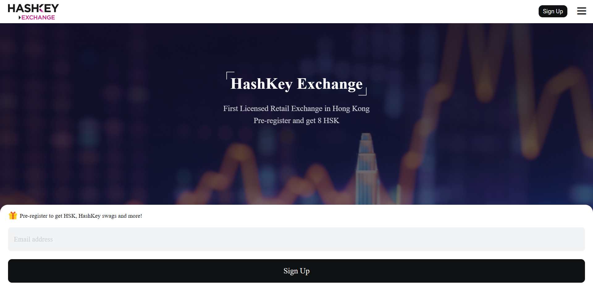Guide to registering on HashKey Exchange to receive rewards