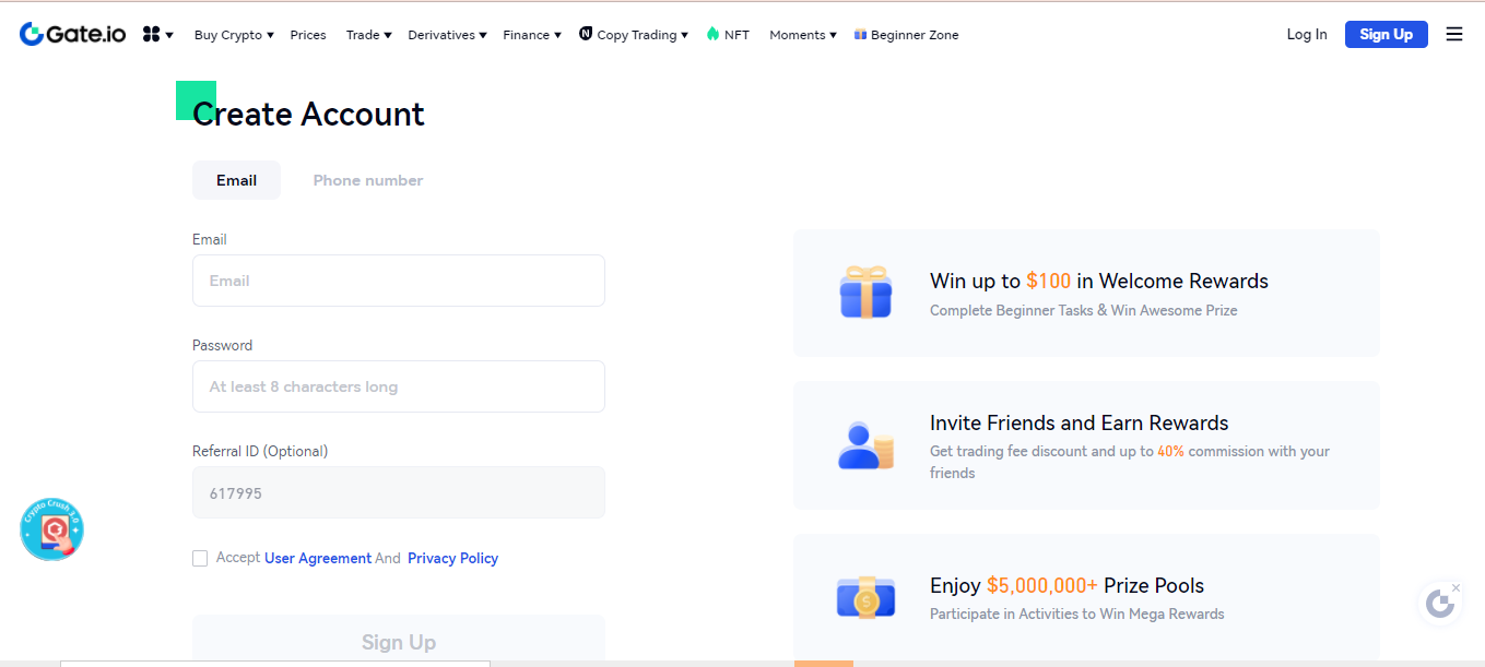 How to register a Gate.io account from A to Z latest 2023